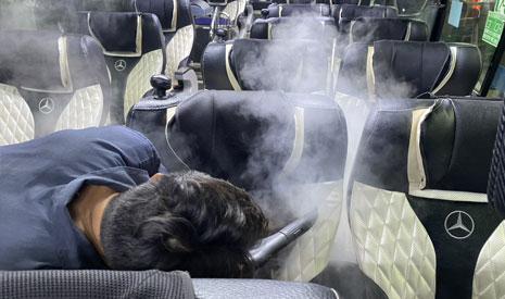 定期高溫殺菌消毒，維持安心乘車環境